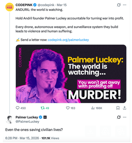 Palmer Luckey Profits From Military Technology