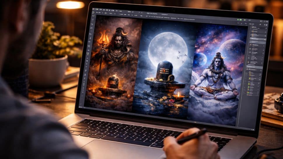 Devotees Share High-Resolution Lord Shiva Wallpapers