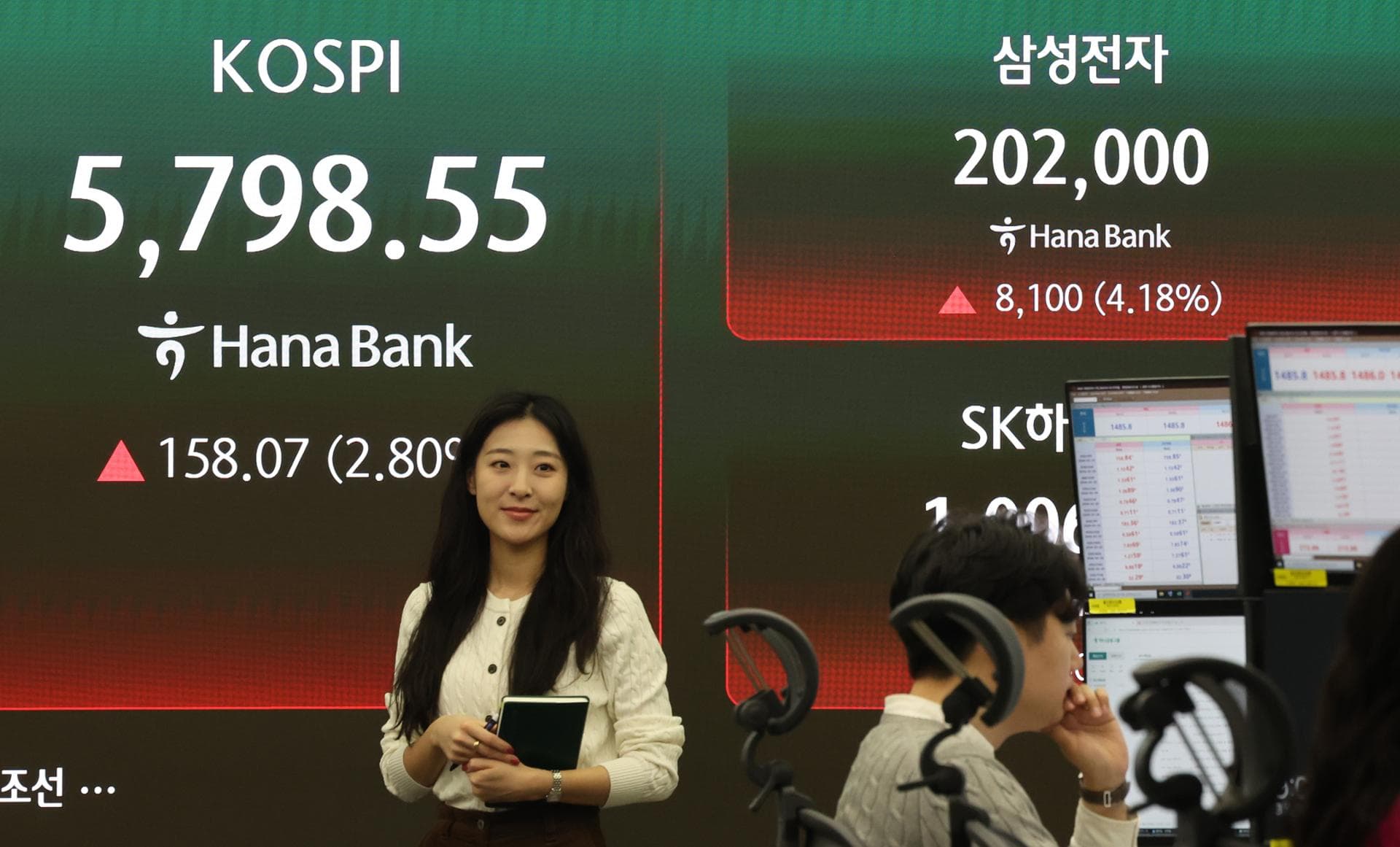 Seoul Stocks Jump Over 5% On Chip Rally