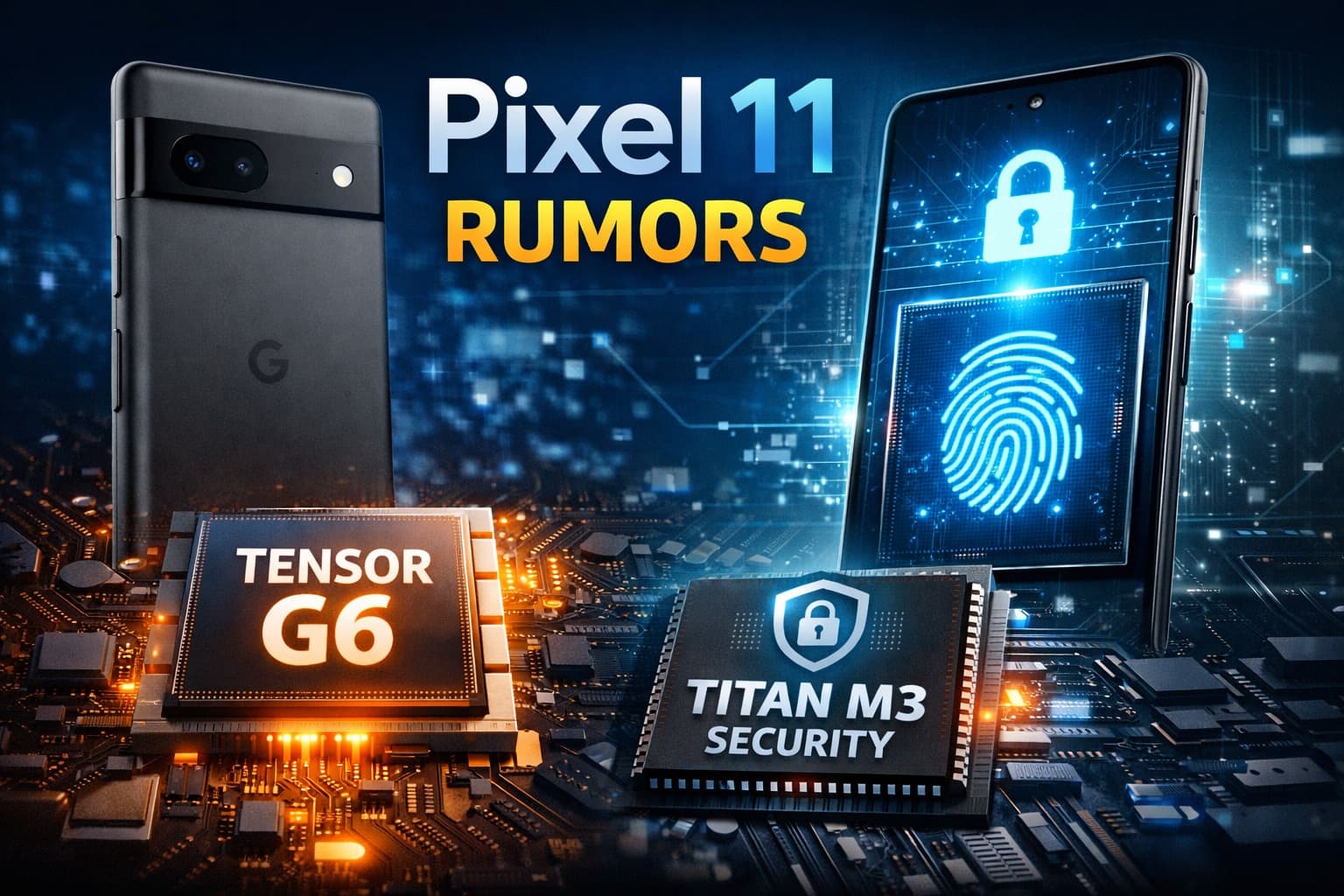 Google Eyes Tensor G6 For Pixel 11