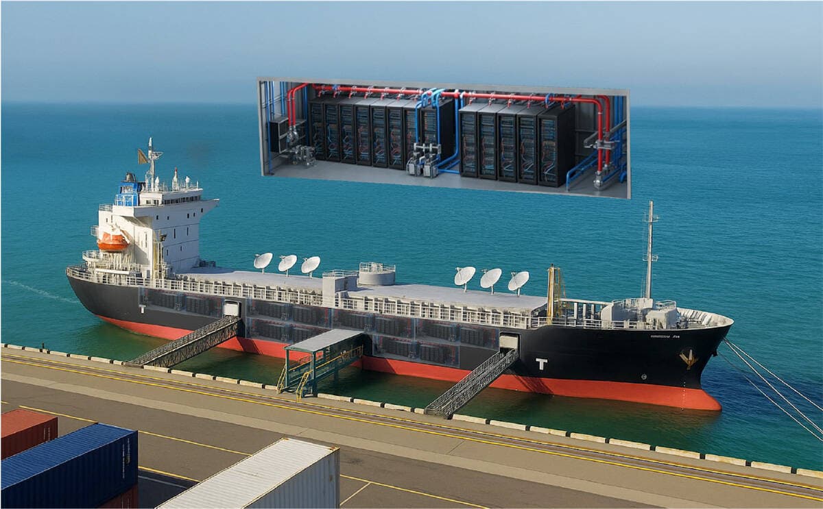 MOL Announces Floating Datacenter With Hitachi