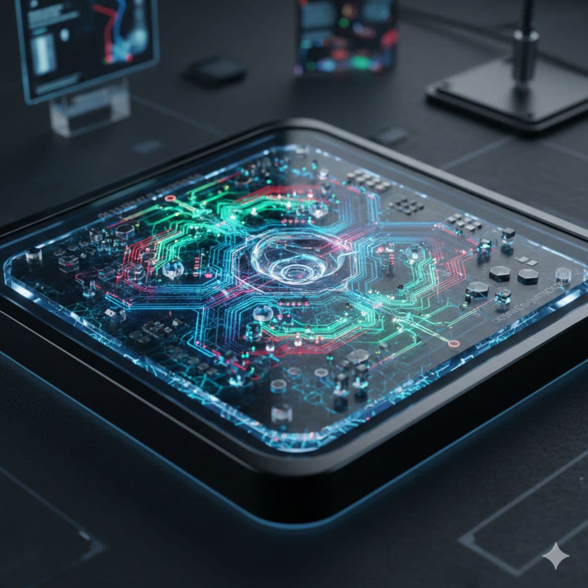 LightGen Photonic Chip Enables Large-Scale AI