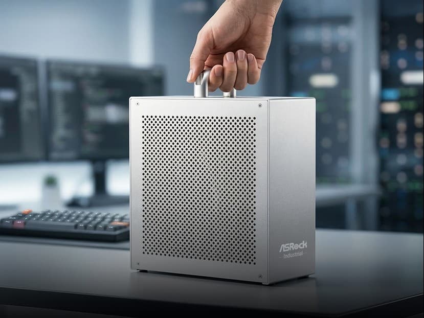 ASRock Releases AI BOX-A395 Portable Workstation