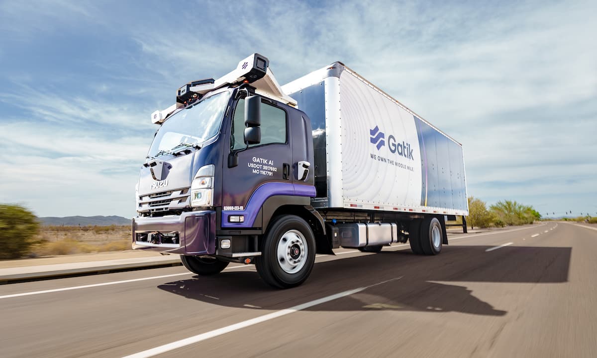 Gatik Deploys Trucks Achieving 60,000 Driverless Deliveries